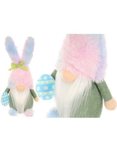 Skrzat zajączek niebieski 27cm dekoracja wiosenna