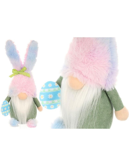 Skrzat zajączek niebieski 27cm dekoracja wiosenna