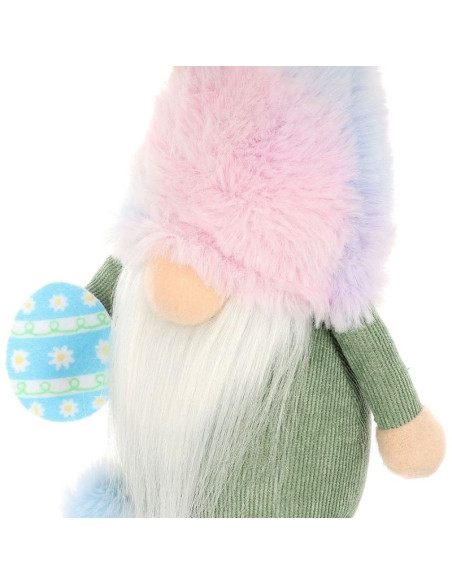 Skrzat zajączek niebieski 27cm dekoracja wiosenna