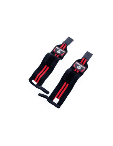 Elastyczne usztywniacze / ściągacze nadgarstka | black/red