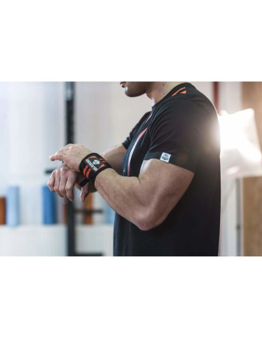 Elastyczne usztywniacze / ściągacze nadgarstka | black/red