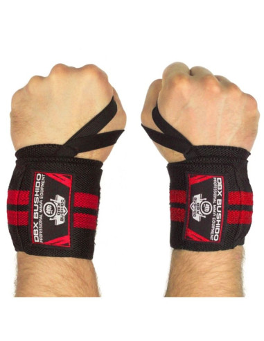 Elastyczne usztywniacze / ściągacze nadgarstka | black/red