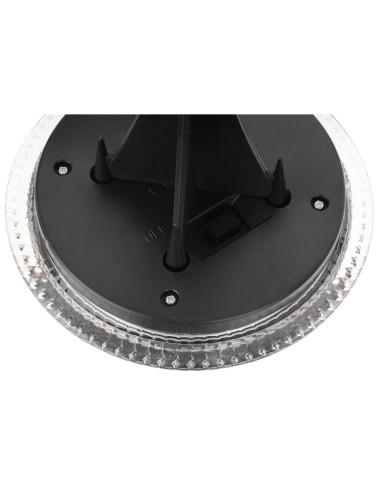 Lampy solarne dyskowe do wbicia w grunt lub montażu na ścianie 2szt