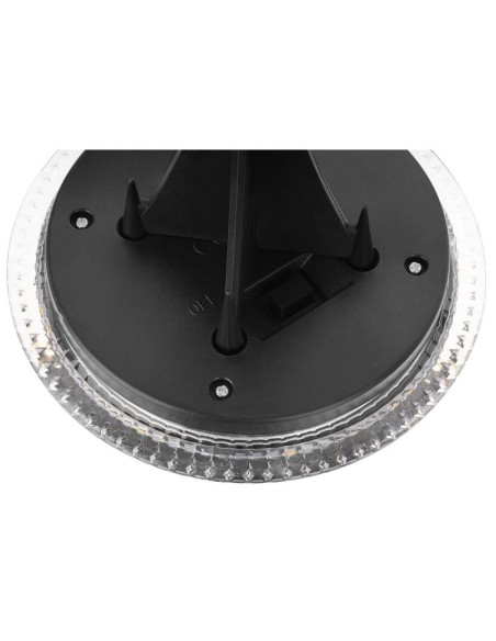 Lampy solarne dyskowe do wbicia w grunt lub montażu na ścianie 2szt