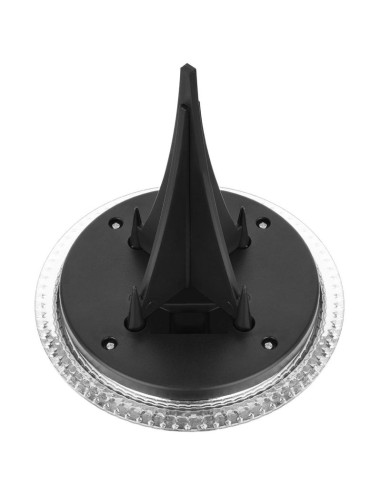 Lampy solarne dyskowe do wbicia w grunt lub montażu na ścianie 2szt