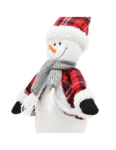 Bałwanek dekoracyjny 50cm czerwony