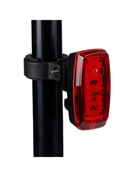 Lampka rowerowa na tył led certyfikat dunlop