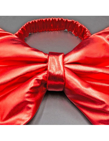 Kokarda na krzesło 50x32cm czerwona