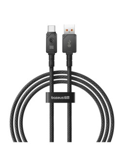 Kabel baseus unbreakable usb-usb c 100m 1m (czarny)