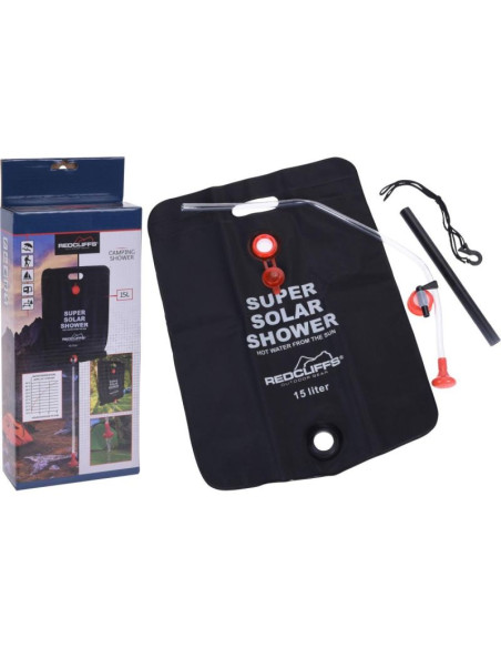 Prysznic solarny kempingowy turystyczny 15l redcliffs