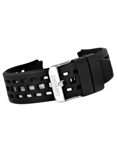 Pasek do smartwatch giewont gw440 gwp440-1 - silikon black