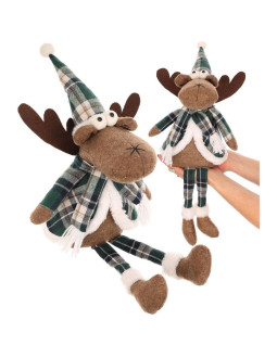 Renifer dekoracyjny świąteczny brązowy 35+20cm