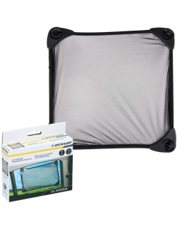 Osłona przeciwsłoneczna z przyssawkami 34x30cm 1 szt. dunlop czarna