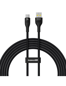 Kabel baseus flash 2 usb-usb c 100w 2m (czarny)