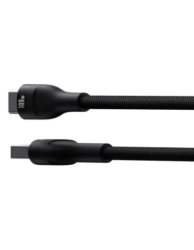 Kabel baseus flash 2 usb-usb c 100w 2m (czarny)