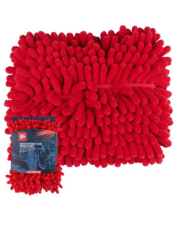 Myjka z microfibry szenilowa 18x4x24cm dirt devil czerwona