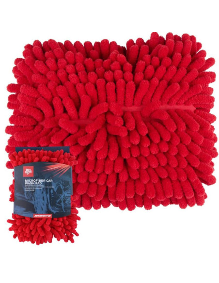 Myjka z microfibry szenilowa 18x4x24cm dirt devil czerwona