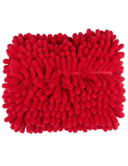 Myjka z microfibry szenilowa 18x4x24cm dirt devil czerwona 2