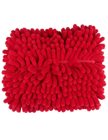 Myjka z microfibry szenilowa 18x4x24cm dirt devil czerwona