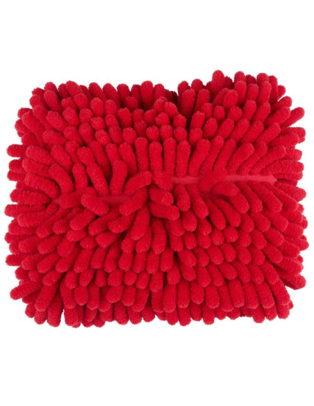 Myjka z microfibry szenilowa 18x4x24cm dirt devil czerwona