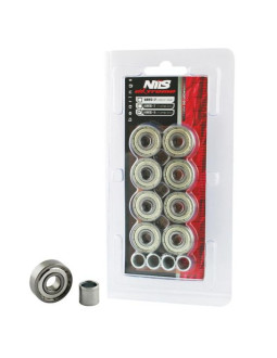 Abec-9 carbon łożyska (8 szt.) nils extreme