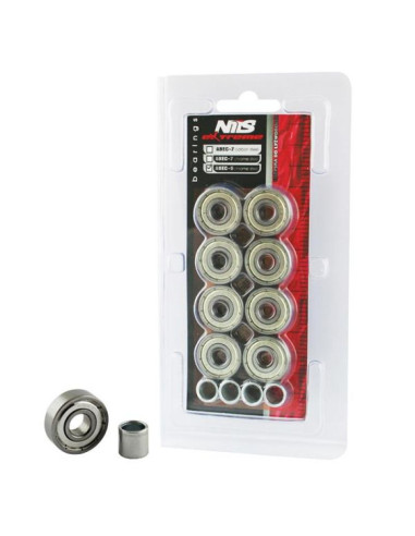 Abec-9 carbon łożyska (8 szt.) nils extreme