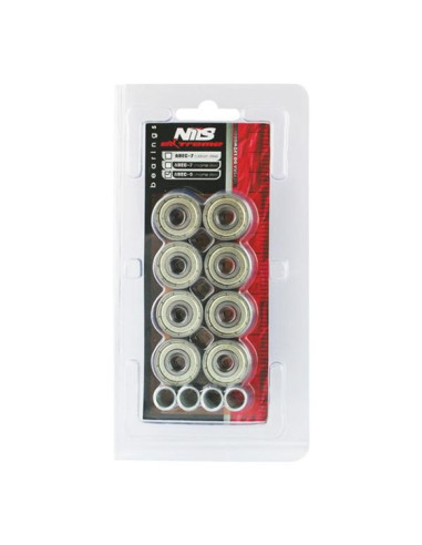 Abec-9 carbon łożyska (8 szt.) nils extreme