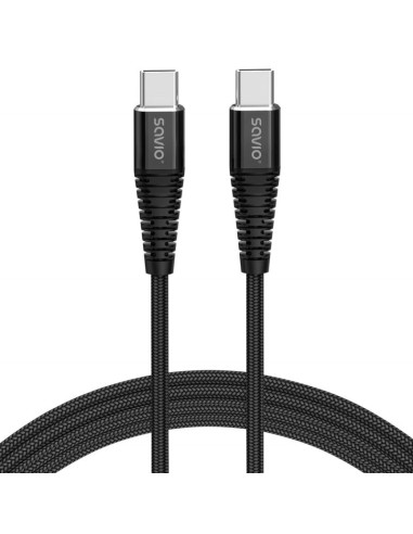 Savio kabel usb typ c - usb typ c 5a, 1m cl-159