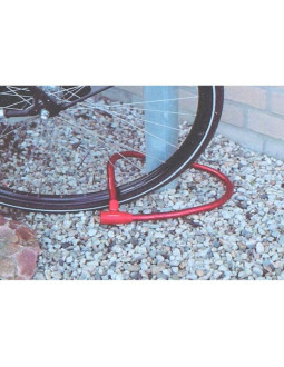 Zapięcie rowerowe spiralne na klucz wąż 18mmx80cm dunlop zielone 2