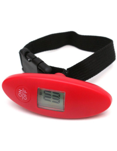 Waga bagażowa 50kg proworld czerwona