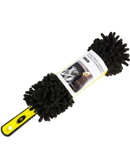 Szczotka do mycia felg z mikrofibry giętka długa dunlop 36cm