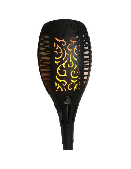 Lampa solarna pochodnia tańczące płomyki 10x10x79cm 36 led