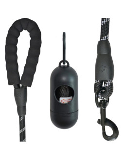 Smycz dla psa 150x1,2cm z pojemnikiem 2