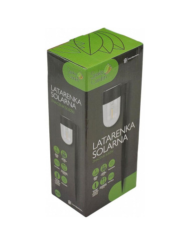 Lampa solarna wiszący klosz 47cm