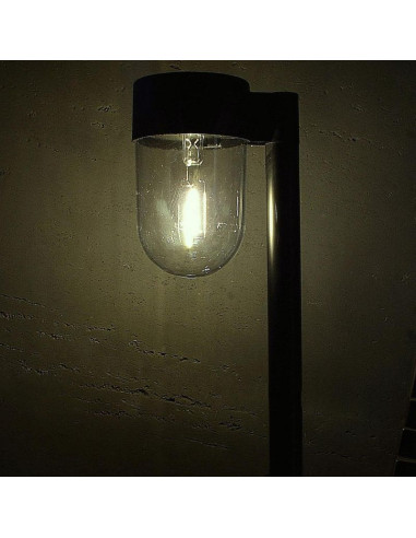 Lampa solarna wiszący klosz 47cm