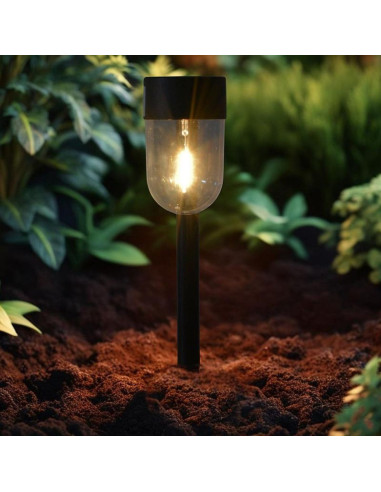 Lampa solarna wiszący klosz 47cm