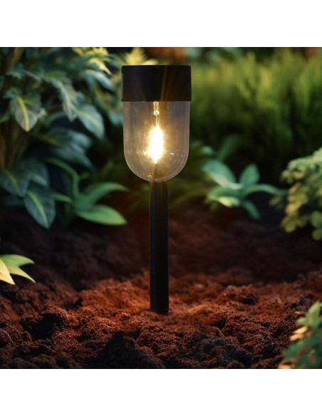 Lampa solarna wiszący klosz 47cm