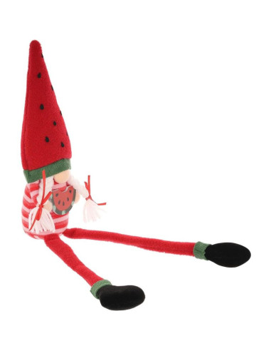 Skrzat gnom siedzący arbuz 35cm dekoracja wiosenna