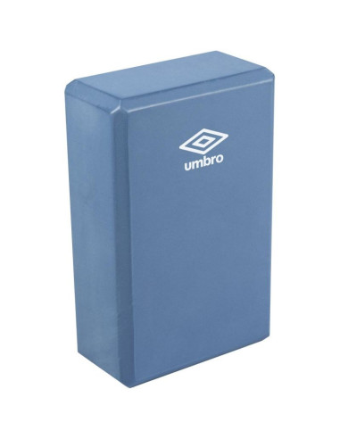 Blok kostka do ćwiczeń joga pilates fitness umbro niebieski