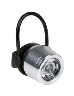 Lampka rowerowa przednia aluminiowa dunlop 2