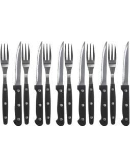 Sztućce do steków 12 elementów