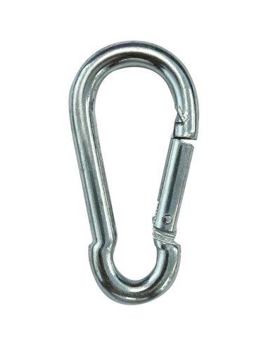 Karabińczyk stalowy 12szt black + decker