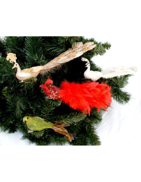 Paw dekoracyjny na klipie bombka złoty