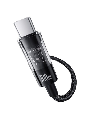 Kabel baseus gem usb-usb c 100w 1m (czarny)