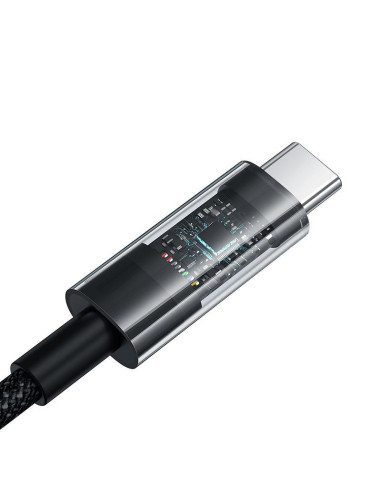 Kabel baseus gem usb-usb c 100w 1m (czarny)