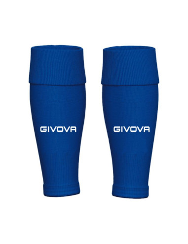 Rękawy piłkarskie givova calza tubolare niebieskie c063-0002