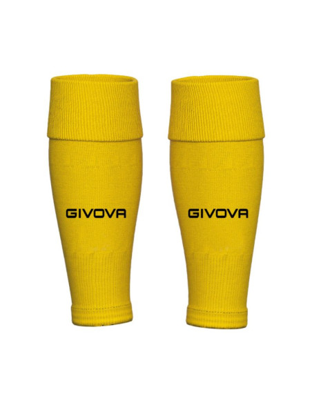 Rękawy piłkarskie givova calza tubolare żółte c063-0007