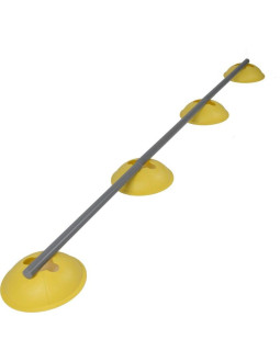 Płotki treningowe przeszkody do ćwiczeń 16szt dunlop