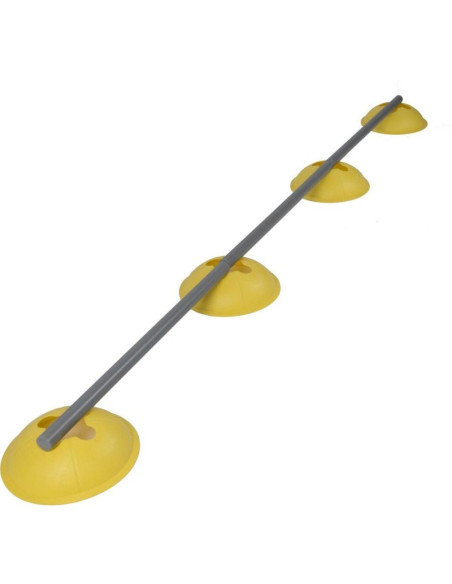 Płotki treningowe przeszkody do ćwiczeń 16szt dunlop