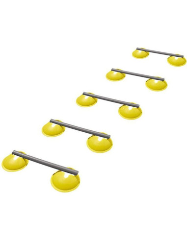 Płotki treningowe przeszkody do ćwiczeń 16szt dunlop